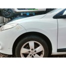 Kotflügel links Renault Megane 3 Farbcode DV369 Blanc Glacier Weiss Fahrerseite