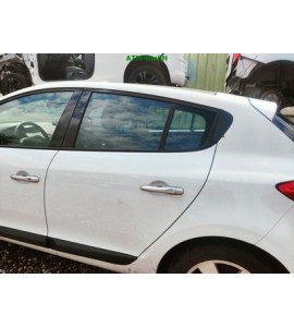 Tür hinten links Renault Megane 3 III 5 türig Farbcode DV369 Blanc Glacier Weiss