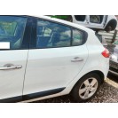 Tür hinten links Renault Megane 3 III 5 türig Farbcode DV369 Blanc Glacier Weiss