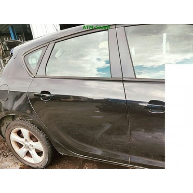 Tür hinten rechts Opel Astra J Farbcode Z20R GBG Saphirschwarz Metallic