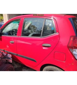 Tür hinten links Hyundai i10 5 türig Farbcode H4 Farbe Electric Red Rot