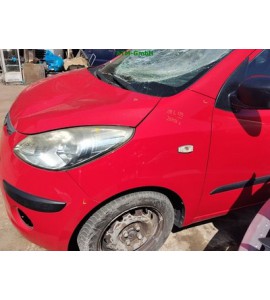 Kotflügel links Hyundai i10 Farbcode H4 Farbe Electric Red Rot