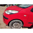Kotflügel links Hyundai i10 Farbcode H4 Farbe Electric Red Rot
