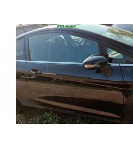 Tür rechts Ford Fiesta 6 VI 3 türig Farbcode D9 Schwarz Pantherschwarz Metallic