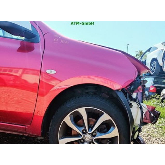 Kotflügel rechts Nissan Micra 4 IV K13 Farbcode AY AY4 Red Rot Metallic