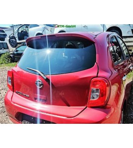 Heckklappe Nissan Micra 4 IV 5 türig K13 Farbcode AY AY4 Red Rot Metallic