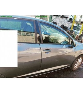 Tür vorne rechts Seat Ibiza  4 IV 5 türig Farbcode LX7R Monsungrau Metallic