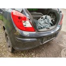 Stoßstange hinten Opel Corsa D Farbcode Z168 Metro Blau Blue Perl