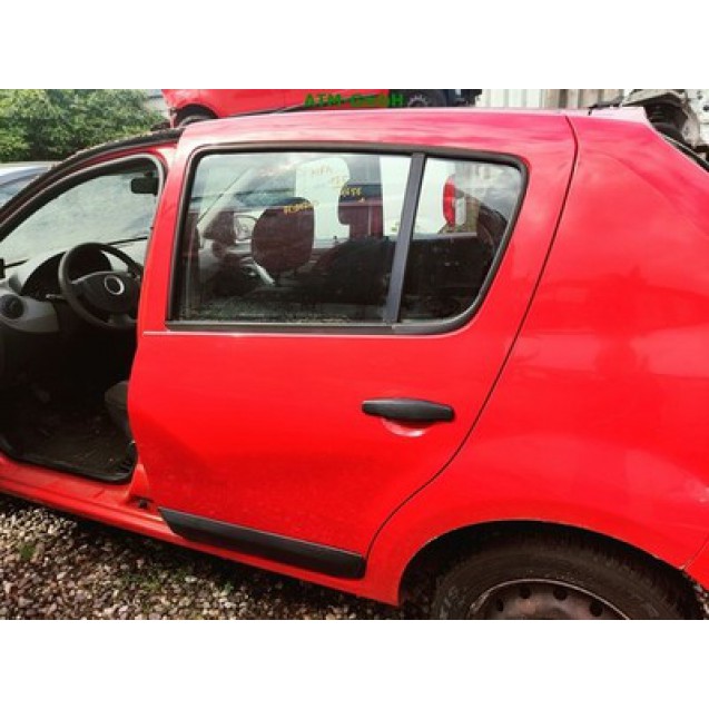 Tür hinten links Dacia Sandero Farbcode DV21D Rot Feuerrot Rouge Passion
