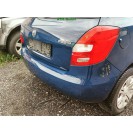 Stoßstange hinten Skoda Fabia 2 II Farbcode LF5A Pacific Blue Blau Modra Pacific
