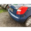 Stoßstange hinten Skoda Fabia 2 II Farbcode LF5A Pacific Blue Blau Modra Pacific