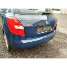 Stoßstange hinten Skoda Fabia 2 II Farbcode LF5A Pacific Blue Blau Modra Pacific