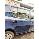 Tür hinten rechts Skoda Fabia 2 II Farbcode LF5A Pacific Blue Blau Modra Pacific