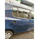 Tür hinten rechts Skoda Fabia 2 II Farbcode LF5A Pacific Blue Blau Modra Pacific