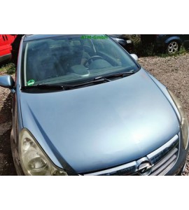 Motorhaube Opel Corsa D Farbcode Z163 Lichtsilber Metallic M2