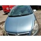 Motorhaube Opel Corsa D Farbcode Z163 Lichtsilber Metallic M2
