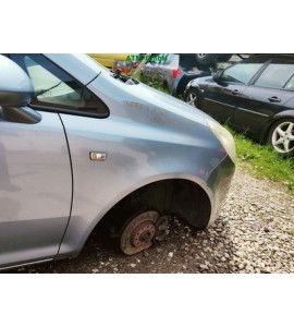 Kotflügel rechts Beifahrerseite Opel Corsa D Farbcode Z163 Lichtsilber Metallic