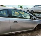 Tür vorne rechts Opel Corsa D 3 türig Farbcode Z163 Lichtsilber Metallic M2