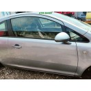 Tür vorne rechts Opel Corsa D 3 türig Farbcode Z163 Lichtsilber Metallic M2