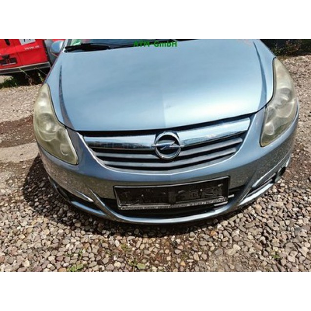 Stoßstange vorne Opel Corsa D Farbcode Z163 Lichtsilber Metallic M2