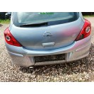 Stoßstange hinten Opel Corsa D 3 türig Farbcode Z163 Lichtsilber Metallic M2