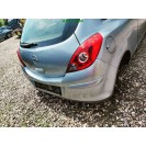 Stoßstange hinten Opel Corsa D 3 türig Farbcode Z163 Lichtsilber Metallic M2