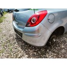 Stoßstange hinten Opel Corsa D 3 türig Farbcode Z163 Lichtsilber Metallic M2