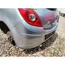 Stoßstange hinten Opel Corsa D 3 türig Farbcode Z163 Lichtsilber Metallic M2