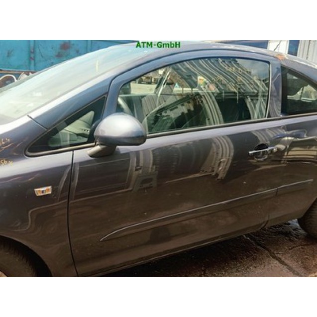 Tür vorne links Opel Corsa D 3 türig Farbcode Z168 4XU Blau Metroblau Metro M2