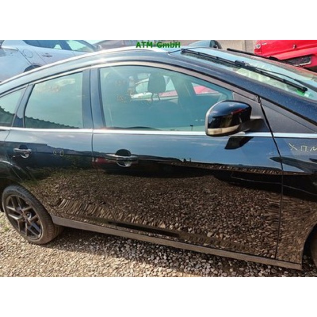 Tür vorne rechts Ford Focus 3 III Farbcode FB Schwarz Pantherschwarz Metallic
