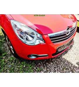 Stoßstange vorne Opel Agila B Farbcode Z727 4VA ZCFB Rot Glutrot Tomatenrot