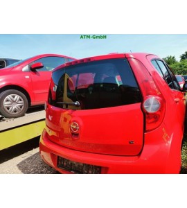 Heckklappe Opel Agila B Farbcode Z727 4VA ZCFB Rot Glutrot Tomatenrot
