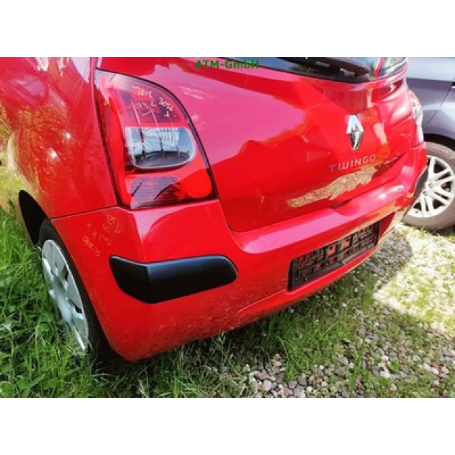 Stoßstange hinten Renault Twingo 2 II Farbcode DV727 Spanisch Rot Rouge VIF
