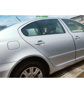 Tür hinten rechts Skoda Octavia 2 II Farbcode LA7W Reflexsilber Silber Metallic