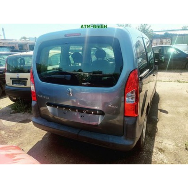 Heckklappe Peugeot Partner Tepee Farbcode EZWD Grau Eisengrau Metallic
