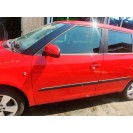 Tür vorne links Skoda Fabia 2 II Farbcode LF3K 8T8T Farbe Corridarot Rot