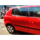 Tür hinten rechts Skoda Fabia 2 II Farbcode LF3K 8T8T Farbe Corridarot Rot