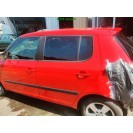 Tür hinten links Skoda Fabia 2 II Farbcode LF3K 8T8T Farbe Corridarot Rot