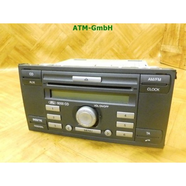 Autoradio KFZ Radio CD Player MIT CODE Ford Focus 2 II 6S6118C815AG