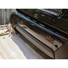 Stoßstange hinten Scheiben mittel Teil Smart 450 city-coupe