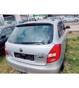 Heckklappe Skoda Fabia 2 II Kombi Farbcode LA7W Brilliant Silber Metallic