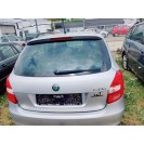 Heckklappe Skoda Fabia 2 II Kombi Farbcode LA7W Brilliant Silber Metallic