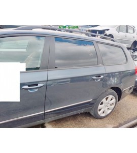 Tür hinten links VW Passat B6 3C5 Farbcode LC5F Bluegraphit Pearl Blue Blau