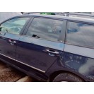 Tür hinten links VW Passat B6 3C5 Farbcode LC5F Bluegraphit Pearl Blue Blau