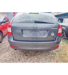 Stoßstange hinten Skoda Octavia 2 II Farbcode LF8J Anthracite Grey Grau Metallic