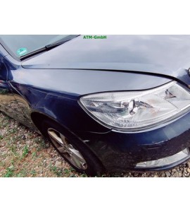 Kotflügel rechts Skoda Octavia 2 II Farbcode LF8J Anthracite Grey Grau Metallic