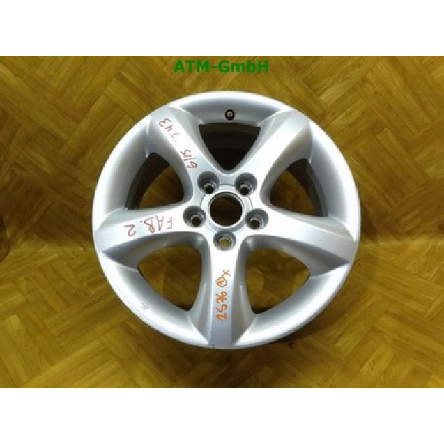 Felge Alufelge 1 Stück Skoda Fabia 2 II 6.5 J X 15 H2 ET 43 5J601025A 5 Loch
