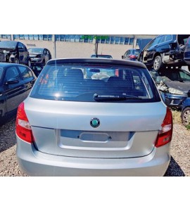 Heckklappe Skoda Fabia 2 II Farbcode LA7W Reflexsilber Metallic