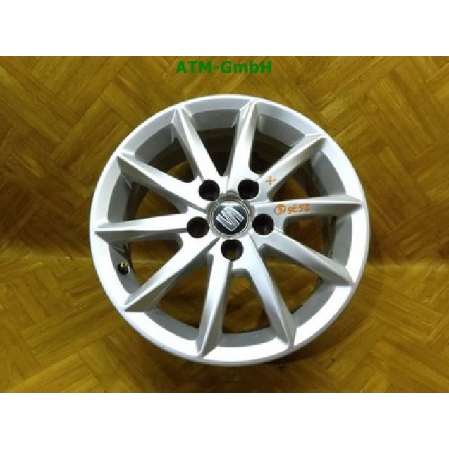 Felge Alufelge 1 Stück Seat Ibiza 4 IV 5 Loch 6P0601025E 6 J x 15 H2 ET 38