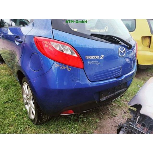 Stoßstange hinten Mazda 2 II 5 türig Farbe Blau